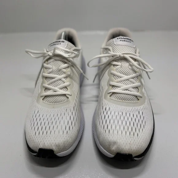 Under Armour Charged Pursuit 2 Running Shoes White Men size 13 Athletic Trainer - Picture 5 of 16